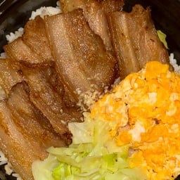 ข้าวหน้าสารพัดหมู