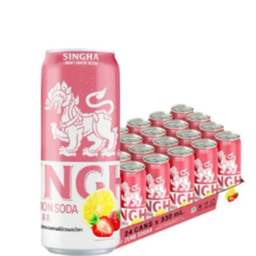 SINGHA PINK LEMON SODA