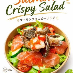 Salmon Crispy Salad