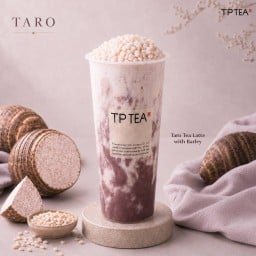 Taro Tea Latte with Barley ชานมเผือกลาเต้บาร์เลย์