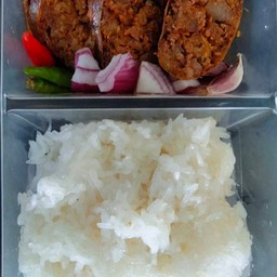 ข้าว+ไส้อั่ว