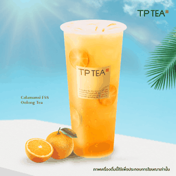 Calamansi Four Seasons Oolong Tea ชาอู่หลงสี่ฤดูส้มจิ๊ด