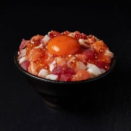 ข้าวด้งหน้าซาชิมิรวม
