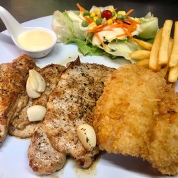ไก่+หมู+ปลา