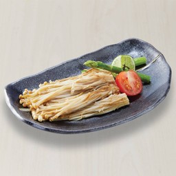 เห็ดเข็มทองผัดเนย