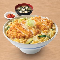 ข้าวหน้าหมู/ไก่ทอดราดไข่