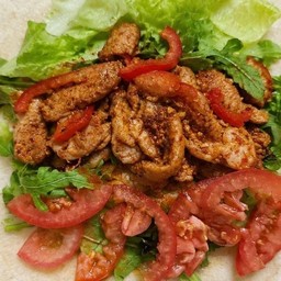 แรปหมูพริกแม็กซิกัน