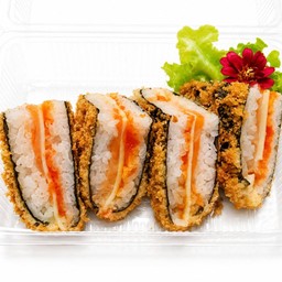 แซลมอน เบอเกอร์ ชีส