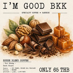HOUSE BLEND COFFEE CHOC NUT
