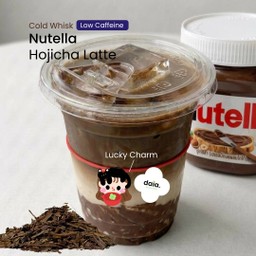Nutella Hojicha Latte