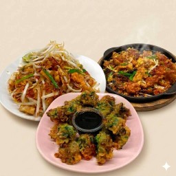 ผัดไทยโบราณ+หอยทอด+กุยช่ายทอด