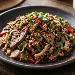 ลาบแซ่บเนื้อเครื่องใน