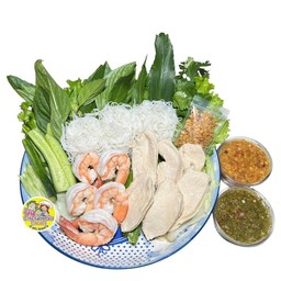 เมี่ยงอกไก่+กุ้ง