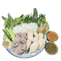 เมี่ยงอกไก่+หมูสันคอ