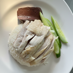 ข้าวมันไก่เนื้อหนังปกติ