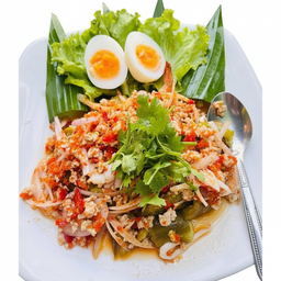 ยำมะเขือยาวเผา