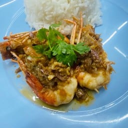 กุ้งทอดกระเทียมพริกไทย