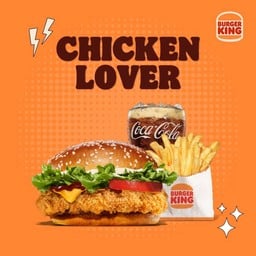 [อร่อยซ่ากับโค้ก] ชุดสุดคุ้ม เบอร์เกอร์ไก่กรอบ คริสเปอร์ ชิลลี่ บาร์บีคิว