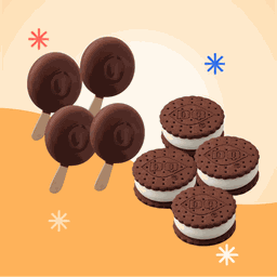 ไอศกรีม ดิลลี่ บาร์ และไอศกรีม ดีคิว แซนด์วิช