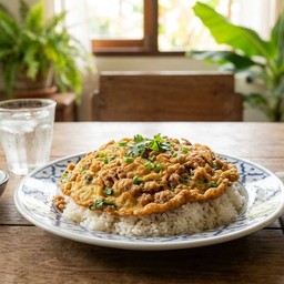 ข้าวไข่เจียวหมูสับ