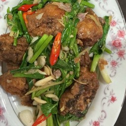 ปลากะพงผัดขึ้นฉ่าย
