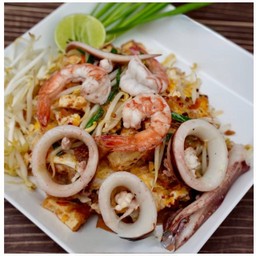 ผัดไทยทะเล-ผัดไทยหอยทอดby เจ๊ส้ม