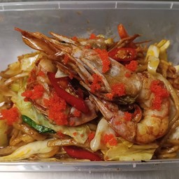 ยากิโซบะ กุ้งแซ่บ Ebi Yakisoba zap