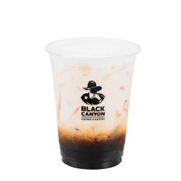 กาแฟเย็นคาเฟลาเต้ (โอ๊ตมิลค์)