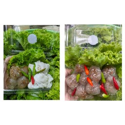 [เซตสุดฮิต] สาคู-ข้าวเกียบปากหม้อ (ใส้หวาน) 10 ลูก + สาคูใส้หวาน 10 ลูก