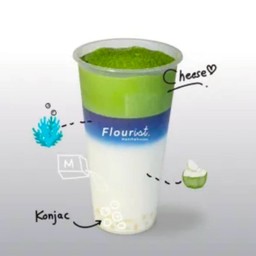Blue Okinawa Matcha Cheese