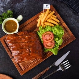 ซี่โครง BBQ (หมู)