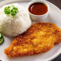 ข้าวไก่ทอด ข้าวหมูย่าง - ข้าวหน้าสเต็ก รัชดาภิเษก 3 - ดินแดง