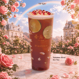 Summer Rose Ice Tea ชากุหลาบผลไม้