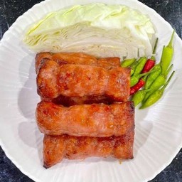 แหนมหมูทอด