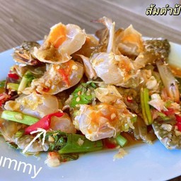 ยำปูม้าดอง