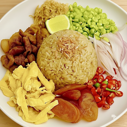 ข้าวคลุกกะปิเครื่องแน่น
