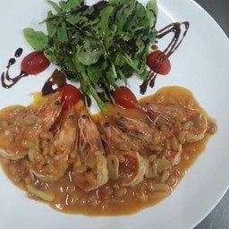 Garlic prawn