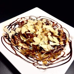 โรตีอัลมอนต์+ช็อคโกแลต