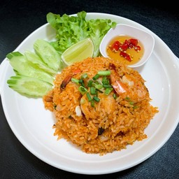 Fried Rice With Shrimp And Shrimp Paste