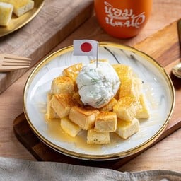 Shokupan ภูเขาไฟลาวา-นมสด (เลือกดิปได้)