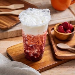 นมสดสตอเบอรี่.