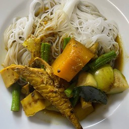 ขนมจีนแกงไตปลา