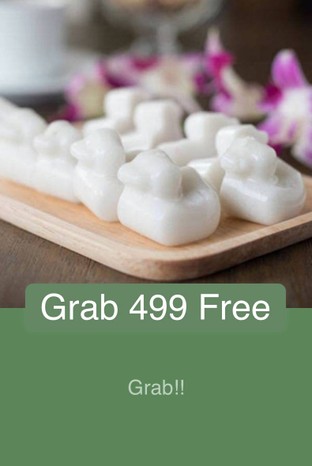 โปรโมชั่น Grab 499 Free แถม LM วุ้นเป็ด เมื่อสั่งเมนูในหมวด LM ซุป, LM จานหลัก, LM ชุดสุดคุ้ม, LM ขนมหวาน, LM เครื่องดื่ม, LM ไก่ เนื้อ หมู เปล่า, LM ข้าวเปล่า ครบ 499 บาท