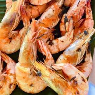 กุ้งเผา