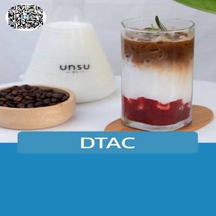 โปรโมชั่น DTAC ลด 5 บาท เมื่อสั่งเมนู Cappuccino, ชามะนาวน้ำผึ้งป่า, ถั่วแดง(Topping), Americano  Plum, Mocca., BLACK COCOA, Sweet Cocoa, Milk Baby Chino, โกโก้เข้มข้น, Cocoa.hot, Summer Mixberry unsu, Cano Super Lemon, Matcha Latte, Milky Korea unsu, เลม่อน / มะนาว (ชา), Milk Caramel., Espresso., Americano Double shot, Latte.hot, Mocca, Tea Peppermint., ชาตะไคร, Mutcha Sweetie, Drip Coffee, Mutcha strawberry, Lemon Chearo, Espresso, Matcha Milk, Peppermint, Cappuccino., มัทฉะถั่วแดง, Purple Sweet Potato Milk, Americano., Super Lemon unsu, อัญชันน้ำผึ้งมะนาว, MATCHA ORANGE, Milk Mint, Sweetie latte, Caramel Macchiato, เพิ่มทอปปิ้ง, Purple Sweet Potato  Latte, Milk Tea ชานม (ไข่มุกหมดชั่วคราว), Americano Orange, Americano special, Cocoa crumble oreo, Cocoa Mint, ค่าส่ง, Latte, Matcha Caramel, Dark on pink, Cocoa Sweetie, Mouthfeel Blend, Marshmallow Choco milky, Black coffee honey lemon, Long Black, Americano blue sea, นมคาราเมล, Special blend, Matcha Yusu, Americano, Summer Strawberry unsu, Milk Mixberry Chino, แก้วเก็บความเย็น, Gravity, Long Black., Mutcha Ladies (มะพร้าวน้ำหอม), เพิ่มชอต, Milk Green Tea ชาเขียวนม ( (ไข่มุกหมดชั่วคราว))