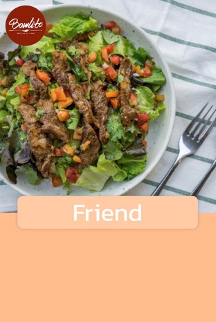 โปรโมชั่น Friend ลด 10 % เมื่อสั่งเมนู Bulgogi Pork Bowl (หมูผัดซอสเกาหลี), Quesadilla Ground Beef, Rice Bowl Chicken, Salad Beef, Quesadilla Beef, Salad Ground Beef, Taco Ground Beef 3, Taco Chicken 1, Nacho, Rice Bowl Ground Beef, Quesadilla Pulled Pork, Mexi Chicken (ไก่ทอดเม็กซิกัน), Salad Mexi Beef, Quesadilla Chicken, Rice Bowl Beef, Rice Bowl Tofu, Spicy Miso Pork Bowl (หมูสไปซี่มิโสะ), Taco Beef 1, Burrito Ground Beef, Taco Tofu 1, Taco Ground Beef 2, Salad Chicken, Salad Tofu, Taco Combo, Taco Pork 1, Teriyaki Beef Bowl (เนื้อเทริยากิ), Burrito Tofu, Salad Pulled Pork, Burrito Chicken, Taco Chicken 3, Burrito Beef, BBQ Pork Bowl (หมูบาร์บีคิว), Taco Beef 3, Taco Ground Beef 1, Taco Pork 3, Rice Bowl Pulled Pork, Nacho (No Guacamole), Taco Pork 2, Beef Stew Onsen เนื้อตุ๋น, Taco Tofu 2, Quesadilla Tofu, Taco Chicken 2, Burrito Pulled Pork, Taco Tofu 3, Taco Beef 2