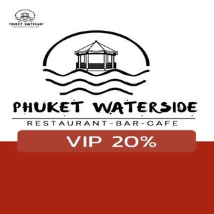 โปรโมชั่น  VIP 20% ลด 20 % เมื่อสั่งเมนู ข้าวคั่วภูเก็ต Waterside, ห่อหมก Phuket Waterside, แกงส้มกุ้ง+ไข่ครกชะอม, แกงคั่วไก่เบตง+หัวลูกจาก, แกงเขียวหวานเนื้อปลาฉลาด, เนื้อปูหลนเต้าเจี้ยวมะพร้าวอ่อน, เนื้อปลาเก๋ายัดไส้กุ้งนึ่งซีอิ๋ว, ผัดฉ่าห้าพยัคฆ์, ตำถาด Phuket Waterside, เนื้อปูก้อนผัดพริกเหลือง, แกงกะทิเนื้อปูก้อน-เส้นหมี่, กุ้งกรอบราดซอสมะขาม, เมี่ยงปลาทรงเครื่อง, ปลาหมึกต้มนํ้าดำ, ขาหมูเยอรมัน, แกงเขียวหวานซี่โครงหมู, ซี่โครงหมูอบ คะน้าฮ่องกง, คอหมูย่างกระทะร้อน, ซี่โครงหมูราดซอสบาร์บีคิว, ปีกไก่เหล้าแดง, ซุปเนื้อเปื่อย/หม้อ, แซลมอนวาซาบิ, ปูอัด วาซาบิ, แซลมอน + ปูอัด วาซาบิ, กุ้งแช่น้ำปลา￼, ไส้กรอกอีสานพันเบคอน, เฟรนซ์ฟายส์, เม็ดมะม่วงทอด, ข้าวเกรียบทอด, ถั่วทอด￼, ลูกชิ้นปลาลวก, เนื้อปลาลวกจิ้ม, หมูฮ้องภูเก็ต, หมูผัดเคย￼, หมูสามชั้นผัดเต้าหู้ยี้￼, ต้มหมูสามชั้นปลาเค็ม + เต้าหู้ทอด, หมึกไข่ผัดพริกเผา, ผัดโป๊ยเซียน￼, เห็ดแครงลวกกะทิกุ้งสด￼, ผัดผักเหมียงใส่ไข่, กุ้งผัดกะปิสะตอ, ต้มกะทิผักเหมียงกุ้งสด, ณทัวร์ผัดเต้ากั้ว, ออส่วนกระทะร้อน￼, เห็ดแครงหมก, แกงคั่วปลาดุกนา, แกงคั่วหนางหมู-หยวก, แกงคั่วไก่บ้าน, แกงขี้เหล็ก-ปลาย่าง, แกงส้มปลาดุกนา-ผักอื่นๆ, แกงส้มปลาหมอ-ผักอื่นๆ, หนางหมูต้มกะทิ, ไก่บ้านต้มขมิ้น, ไก่บ้านต้มแมงดา, ปลากระบอกต้มน้ำส้มจาก, ต้มจืดหน่อไม้-ไก่บ้าน, น้ำพริกกะปิ-ปลาทูทอด￼, น้ำพริกกุ้งสด￼, น้ำพริกแมงดานา￼, น้ำชุปหยำ, น้ำพริกปลาดุกฟู￼, น้ำพริกกุ้งเสียบ￼, น้ำพริกไข่เค็ม￼, แกงส้มน่องกบ-ส้มระกำ, แกงส้มปลาช่อน แป๊ะซะ, แกงส้มขาหมู-ใจผักกาดดอง, แกงส้มปลาดุกทะเล-ผักอื่นๆ, แกงคั่วหอยขมใบชะพลู, แกงคั่วเห็ดแครงกุ้งสด￼, คั่วกลิ้ง น่องกบ, แกงพริกปลาทรายใบรา, แกงเผ็ดเป็ดย่าง￼, ผัดเผ็ดปลาดุกทะเล, ผัดเผ็ดหมูป่า￼, ผัดเผ็ดเนื้อกวาง￼, ฉู่ฉี่ปลาหมอ￼, ผัดฉ่าซีฟู๊ด, หอยหลอดผัดฉ่า, หอยเชลล์ผัดฉ่า, ผัดฉ่าปลาดุกทะเล, แกงเลียงกุ้งสด-ผักรวม, ต้มจืดสาหร่าย-ปลาหมึกยัดไส้, แกงจืดเต้าหู้หมูสับ-สาหร่าย, รากบัวตุ๋นซี่โครงหมู, หัวปลาต้มเผือก/หม้อ, หมูสับต้มบ๊วย ผักชี, ต้มกะทิสายบัว, ต้มส้มปลากระบอก, ต้มยำซีฟู้ด, ผัดผักบุ้งฝอย-กะปิ, กะหล่ำปลีผัดน้ำปลา, ผัดคะน้าหมูกรอบ, ไก่ผัดเม็ดมะม่วง￼, มะระผัด, ผัดกะปิสายบัว, คะน้าผัดไข่แดง-กุ้งสด, เนื้อปลาผัดเต้าเจี้ยวกับใบโหระพา, ผัดปลาหมึกกรอบไข่แดงเค็ม, ผัดเปรี้ยวหวาน, ผัดผักรวมกุ้ง￼, ทอดมันกุ้ง วอเตอร์ไซด์, กุ้งชุบแป้งทอด￼, หมูแดดเดียว￼, เนื้อแดดเดียว, เนื้อเค็มคั่วสมุนไพร￼, หมูสามชั้นทอดใบมะกรูด￼, หมูสามชั้นคั่วเกลือ￼, ปีกไก่ทอดน้ำปลา￼, เอ็นไก่ทอด￼, ปากเป็ดทอด￼, น่องกบทอดกระเทียม, ปลาสลิดทอด￼, ไส้อ่อนทอดกระเทียม￼, ไส้ตันทอดกระเทียม, ไข่เจียวปู, ยำแซลมอน￼, ยำปูอัด￼, ยำปลาดุกฟู, ยำสามกรอบ, ยำสาหร่ายพวงองุ่น-กุ้งสด￼, ยำตะไคร้กุ้งสด￼, ยำตะไคร้กุ้งเสียบ￼, ยำถั่วพลูกุ้งสด, ยำก้านคะน้ากุ้งสด￼, ยำซีฟู้ดทอดกรอบ, ยำผักกูดซีฟู๊ด, ยำผักกูดหนังหมู, ยำมะเขือยาวซีฟู้ด￼, ยำซีฟู๊ด, ยำวุ้นเส้นหมูสับ, ยำขมิ้นขาวซีฟู๊ด, ตำไทย￼, ตำไทยปู￼, ตำปูปลาร้า, ตำข้าวโพดไข่เค็ม￼, ตำผลไม้￼, ตำไหลบัวกุ้งสด, ตำปูม้า, ตำหอยแครง, ตำกุ้งสด, ตำสาหร่ายกุ้งสด, ตำเกาเหลาซีฟู๊ด, ตำทอดซีฟู๊ด, ตำแซลมอน, ลาบไก่￼, ลาบหมู￼, ลาบเป็ด￼, น้ำตกคอหมู￼, ตับหวาน￼, ก้อยหมู, ก้อยเนื้อ￼, คอหมูย่าง, ไก่ย่าง￼, ปลาซาบะย่าง￼, เสือร้องไห้, ไส้อ่อนย่าง￼, กุ้งเผา￼, โป๊ะแตกซีฟู๊ด, ต้มแซ่บเนื้อเปื่อย, ต้มแซ่บพวงไข่ไก่, ต้มแซ่บกระดูกอ่อน, ต้มแซ่บเอ็นไก่, ข้าวผัดซีฟู๊ด, ข้าวผัดรวมมิตร, ข้าวผัดกุ้ง, ข้าวผัดหมู, เครื่องแกงหมู/ไก่/เนื้อราดข้าว, เครื่องแกงซีฟู้ด/หมึก/กุ้งราดข้าว, ผัดซีอิ้วหมู/ไก่, คะน้าหมูกรอบราดข้าว, ข้าว/จาน, ข้าว/โถ, ข้าวเหนียว￼, ขนมจีน￼, เส้นหมี่￼, เนื้อปลาเก๋าแกงส้ม, ปลาเก๋าต้มยำ/ชิ้น, ปลาเก๋าผัดพริกไทยดำ/ชิ้น, ปลากะพงเผา/ตัว, ปลากะพงทอดน้ำปลา/ตัว, ปลากะพงนึ่งมะนาว/ตัว, ปลากะพงสามรส/ตัว, ปลากะพงราดพริก/ตัว, ปลากะพงแกงส้มแป๊ะซะ, ปลามงแกงส้ม/ชิ้น, ปลามงทอดน้ำปลา/ชิ้น, ปลามงทอดกระเทียม/ชิ้น, ปลาอินทรีนึ่งซีอิ๊ว/ชิ้น, ปลาอินทรีทอดน้ำปลา/ชิ้น￼, ปลาอินทรีทอดกระเทียม/ชิ้น, ปลาทราย￼แกงพริก, ปลาทรายทอดขมิ้น￼, ปลาทรายทอดกระเทียม￼, ปลากระบอกแกงส้ม, ปลากระบอกต้มส้ม, ปลากระบอกทอดกระเทียม, ปลาทับทิมนึ่งแจ่ว/ตัว, ปลาทับทิมเผา/ตัว, ปลาทับทิมทอดเปรี้ยวหวาน/ตัว, ไข่เจียวปู-เนื้อปู, เนื้อปูผัดผงกะหรี่￼, เนื้อปูหลน, แกงกะทิเนื้อปู-เส้นหมี่, เนื้อปูก้อนผัดพริกเหลือง￼, ปูนิ่มทอดกระเทียม, ปูนิ่มผัดพริกไทยดำ, แกงส้มปลาหมึกไข่-แตงส้ม, หมึกไข่นึ่งมะนาว￼, หมึกไข่ย่าง￼, หมึกไข่ผัดไข่เค็ม, หมึกไข่ทอดกระเทียม￼, ยำหมึกไข่, หมึกไข่ผัดหวาน￼, หอยแครงลวก￼, หอยแครงเผา￼, ยำหอยแครง, แกงคั่วหอยแครงใบชะพลู, หอยแมลงผู้นิวซีแลนด์อบชีส￼, หอยแมลงผู้นิวซีแลนด์อบหม้อดิน￼, หอยแมลงผู้นิวซีแลนด์ผัดน้ำพริกเผา￼, หอยแมลงผู้นิวซีแลนด์ต้มตะไคร้￼, หอยแมลงภู่ไทยต้มตะไคร้￼, หอยแมลงภู่ไทยอบหม้อดิน￼, หอยแมลงภู่ไทยลวกจิ้ม, หอยแมลงภู่ไทผัดโหระพา￼, หอยเชลล์อบชีส￼, หอยเชลล์ผัดเนยกระเทียม￼, หอยเชลล์ผัดน้ำพริกเผา￼, หอยหลอดผัดน้ำพริกเผา￼, หอยหลอดผัดฉ่า￼, หอยชักตีนลวก￼, ยำหอยนางรม￼, ยำไข่แมงดา, ตำปูปลาร้า (พิเศษ), ไข่ดาว, ไข่เจียว, ต้มยำปลาทับทิม, ตำไข่เค็ม, ไข่เจียวจาน, แกงส้มหัวปลา, แกงส้มหัวปลา หม้อ, ไข่เจียวกุ้ง   จาน, ยำไส้ตัน, ตำหอยดอง, ผักสด, เต้าหู้ผัดน้ำแดง, หมูคั่วเกลือ, ต้มส้มเนื้อปลา, ลาบซีฟู้ด, ยำไข่ดาว, ตำมะม่วง, ยำสาหร่ายพวงองุ่น, ลาบเนื้อ, แกงกะทิเนื้อ, แกงส้มเนื้อปลาหม้อ, เครื่องแกงหมูกรอบราดข้าว, เนื้อปลาผัดฉ่า, ตำข้าวโพด, เครื่องแกงซีฟู้ดราดข้าว, เมี่ยงปลาทับทิม, แหนมเอ็นไก่, ปลาหมึกชุปแป้งทอด, น่องกบผัดเผ็ด, กบผัดเผ็ด, ผัดผักรวม, แกงอ่อมผัก, ทับทิมนึ่งมะนาว, กุ้งผัดเผ็ดสะตอ, ข้าวต้มหมู, ตำโคราช, ตำซั่ว, หมูคั่วกลิ้ง, กะเพราเนื้อราดข้าว, กะเพราหมูราดข้าว, ยำกุ้งสด, ยำถั่วพลูหมูสับ, แกงส้มเนื้อปลา/ถ้วย, แกงส้มเนื้อปลา/หม้อ, ปลากะพงลุยสวน, ต้มยำเนื้อปลา/ถ้วย, ต้มยำเนื้อปลา/หม้อ, ตำคอหมูย่าง, ตำหมูกรอบ, กุ้งทอดกระเทียม, แกงส้มปลากด-ผักอื่นๆ, ไข่เจียวหมูสับ, หมึกหอมย่าง, หมูสามชั้นลวกจิ้ม, พล่ากุ้ง, เนื้อปลาเก๋าลวกจิ้ม, หมึกทอดกระเทียม, กระดูกอ่อนต้มใบชะมวง/ถ้วย, กระดูกอ่อนต้มใบชะมวง/หม้อ, หมึกไข่ผัดผงกะหรี่, กุ้งอบวุ้นเส้น, ต้มโคล้งปลาช่อน, ปลาช่อนลุยสวน, ผัดผักบุ้งไฟแดง, ข้าวต้มกุ๋ย, แกงคั่วกะทิปลาดุกทะเล, ซีฟู้ดผัดเม็ดมะม่วง, แกงกะทิเห็ดแครง, เนื้อปลาเก๋านึ่งซีอิ๊ว, ปลาหมึกไข่ต้มน้ำดำ, ปลาหมึกผัดไข่เค็ม, ปลาหมึกผัดพริกเผา, ต้มโคล้งเนื้อปลากะพง, หมูคำหวาน, ยำถั่วพลู, ต้มยำกุ้งน้ำข้น/ใส, ต้มแซ่บไก่บ้าน, หมูมะนาว, กุ้งผัดน้ำพริกเผา, หมูผัดกะปิสะตอ, เนื้อปลากะพงทอดน้ำปลา, ต้มยำไก่บ้านน้ำข้น/ใส, เครื่องเคียง, ตำสาหร่าย, เนื้อปูก้อนผัดพริกเกลือ, กุ้งผัดซอสมะขาม, หมูสามชั้นทอดกระเทียม, ยำวุ้นเส้นซีฟู้ด, ยำผักเหมียงกรอบ, ส้มตำทอด, แกงคั่วกะทิปลาดุกนาใบชะพลู, ถั่ว+เม็ดมะม่วง, ไส้ตันลวกจิ้ม, ลาบหมูทอด, ต้มแซ่บเนื้อปลา, สลัดกุ้งกรอบ, ข้าวผัดไก่, ข้าวหมูทอด, ข้าวผัดกุนเชียง, ยำปลาฉิ้งฉ้าง, เนื้อปลาผัดขึ้นช่าย, ลาบปลาดุก, กบทอดกระเทียม, หมูสามชั้นทอดน้ำปลา, ข้าวผัดปู, ข้าวผัดปลาหมึก, แกงส้มขาหมู, ราดหน้าหมู/ไก่, ต้มแซ่บเครื่องในหมู, น้ำพริกกะปิ, หมูทอดใบมะกรูด, ข้าวผัดไข่, ข้าวผัดรถไฟ, ห่อหมกทะเลมะพร้าวอ่อน, หมึกไข่ทอดน่ำปลา, ต้มข่าไก่, ตำแตง, ต้มยำพวงไข่ไก่ข้น/ใส, ข้าวอบสับปะรด, ผักบุ้งผัดกะปิ, ปลาดุกย่าง, ผัดไทยกุ้งแม่น้ำ, ไส้กรอกอีสาน, ต้มแซ่บเนื้อ, หมึกผัดผงกะหรี่, กุ้งผัดผงกะหรี่, ผัดคะน้าปลาเค็ม, ไส้อ่อนทอดกระเทียม, ไส้อ่อนวกจิ้ม, ซุปแห้งเนื้อเปื่อย, ผักโขมอบชีส, ไส้กรอกรวม, ปีกไก่บาร์บีคิว, หอยนิวซีแลนด์อบชีส, ซีซาร์สลัด, สลัดอกเป็ด, สลัดแซลมอนรมควัน, ยำปลาแซลมอน, ยำรวมมิตรทะเล, สปาเก็ตตี้ขี้เมาทะเล, คาโบนาร่า, เอ โอ พี ผัดพริกกระเบียบมาก, ซุปเห็ดทรัฟเฟิล, ข้าวผัดกะเพราเนื้อออสเตรเลีย, ข้าวหมูทอดกระเทียมพริกไทย, ข้าวหน้าเนื้อออสเตรเลีย, ข้าวผัดCafa, พอร์คชอป, สเต็กเนื้อออสเตรเลีย, สเต็กปลาแซลมอน, ฟิชแอนด์ชิป ปลากะพง, เนื้อแกะ, หอยนางรม, ยำปูม้า, กุ้งอบเกลือ, ยำ6สหายวอเตอร์ไซด์, เนื้อปลาเก๋าต้มบ๊วย, ไข่มดแดง, ปูม้าอบวุ้นเส้น, ยำหมูยอ, แกงส้มกุ้ง, สุกี้, ฉู่ฉี่เนื้อปลา, เครื่องแกงทะเล/จาน, ยำเนื้อปลากะพง, เนื้อปลาช่อนแดดเดียวทอด, ปูม้าผัดผงกะหรี่, ตำซีฟู้ด, แหนมทรงเครื่อง, ผัดเผ็ดเนื้อ, ข้าวแกงเขียวหวานไข่ข้นลาวา, ข้าวแแกงพะแนงไข่ข้นลาวา, ราวท้องปลากะพง, ราวท้องปลากะพงต้มยำ, น้ำตกเนื้อย่าง, หมูทอดกระเทียม, ผัดเผ็ดปลาดุกนา, ข้าวต้มแซ่บซี่โครงหมูไข่ข้นลาวา, ปลาหมึกผัดน้ำดำ, แกงส้มราวท้องปลากะพง, ปลากะพงนึ่งซีอิ๊ว/ตัว, ปลาทับทิมทอดน้ำปลา, หมูกรอบน้ำจิ้มแจ่ว, ตำปลาร้า, ยำแหนมสด, ฉู่ฉี่กุ้งแม่น้ำมะพร้าวอ่อน, เนื้อปูผัดต้นหอม, ปลาหมึกไข่ต้มโฮ้เล, ปูนิ่มผัดผงกะหรี่, กุ้งแม่น้ำอบสับปะรด, กุนเชียงทอด, ซุปหน่อไม้, แกงพริกปลาดุกนา, แกงพริกปลาดุกทะเล, ซปุหน่อไม้, ตำป่า, ต้มยำกุ้งมะพร้าวอ่อน, เนื้อปลาเก๋าต้มยำ, เนื้อปลากะพงผัดขึ้นช่าย, ซีฟู้ดผัดผงกะหรี่, กุ้งราดซอสสับปะรด, ข้าวปลาทูคุณยาย, ราดหน้าหมึก/กุ้ง/ซีฟู้ด, กุ้งผัดพริกเกลือ, ปูม้าผัดพริกไทยดำ, ปลาหมึกไข่ทอดกระเทียม, เนื้อปลาผัดพริกไทยดำ, หมึกไข่ผัดไข่เค็ม-ชะอม, ยกยอริมทะเล, มัทฉาหลงรส, ตำเกาเหลาแซลม่อน, แกงเห็ด, ปลากะพงทอดกระเทียม/ตัว, แกงส้มปูม้าไข่, แกงส้มปูไข่-หน่อไม้ดอง, กแพราหมู/จาน, คั่วกลิ้งกบ, ตัวต่อคั่วเกลือ, แกงคั่วกะทิไก่บ้าน, ผัดไทยกุ้งสด, ชุดจิ้มจุ่ม, หมูจาน จิ้มจุ่ม, ไก่จาน จิ้มจุ่ม, เนื้อจาน จิ้มจุ่ม, ซีฟู้ดจาน จิ่มจุ่ม, ขาหมูน้ำจิ้มแจ่ว, ตำหมูยอ, เนื้อกั้ง, ปลากะพงนึ่งบ๋วย/ตัว, กะเพราหมูสับ/จาน, กะเพราหมูกรอบ/จาน, กะเพราหมูกรอบราดข้าว, ผัดผักบุ้งหมูกรอบ, คั่วกลิ้งเนื้อ, ต้มแซ่บซีฟู้ด, แกงจืดเต้าหู้ไก่สับ, แกงจืดเต้าหู้กุ้งสับ, ผัดเผ็ดซีฟู้ด, กุ้งผัดพริกไทยดำ, ผักกะเฉดผัดน้ำมันหอย, ข้าวไข่เจียว, ข้าวผัดผัก, ข้าวไข่เจียวหมูสับ, ซีฟู้ดทอดกระเทียม, กะเพราไก่ราดข้าว, ผัดบล๊อคโคลี่กุ้ง, ทอดมันปลากรายไส้ปู, กุ้งแม่น้ำสามเกลอ, ปลาหมึกผัดหวาน, กุ้งเผาเตาถ่านจัมโบ้, กุ้งอบชีสจัมโบ้, ต้มยำกุ้งจัมโบ้น้ำข้น, กุ้งจัมโบ้ทอดกรอบ2ซอส