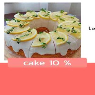 โปรโมชั่น cake 10 % ลด 10 % เมื่อสั่งเมนูในหมวด Cake
