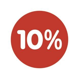 โปรโมชั่น ลด 10 % ลด 10 % เมื่อสั่งเมนูในหมวด ขนมปัง