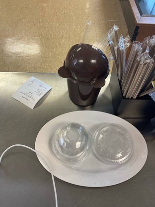 โปรโมชั่น นำแก้วมาเอง ลด 5 บาท เมื่อสั่งเมนูในหมวด เมนูเย็น, เมนูร้อน, เมนูปั่น